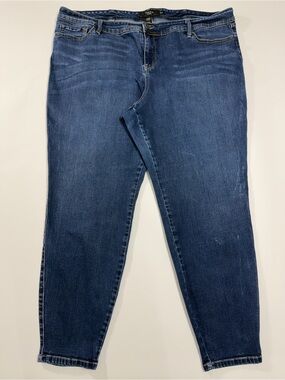 Torrid Size 24R Blue Stretch Skinny Jeans Plus Size